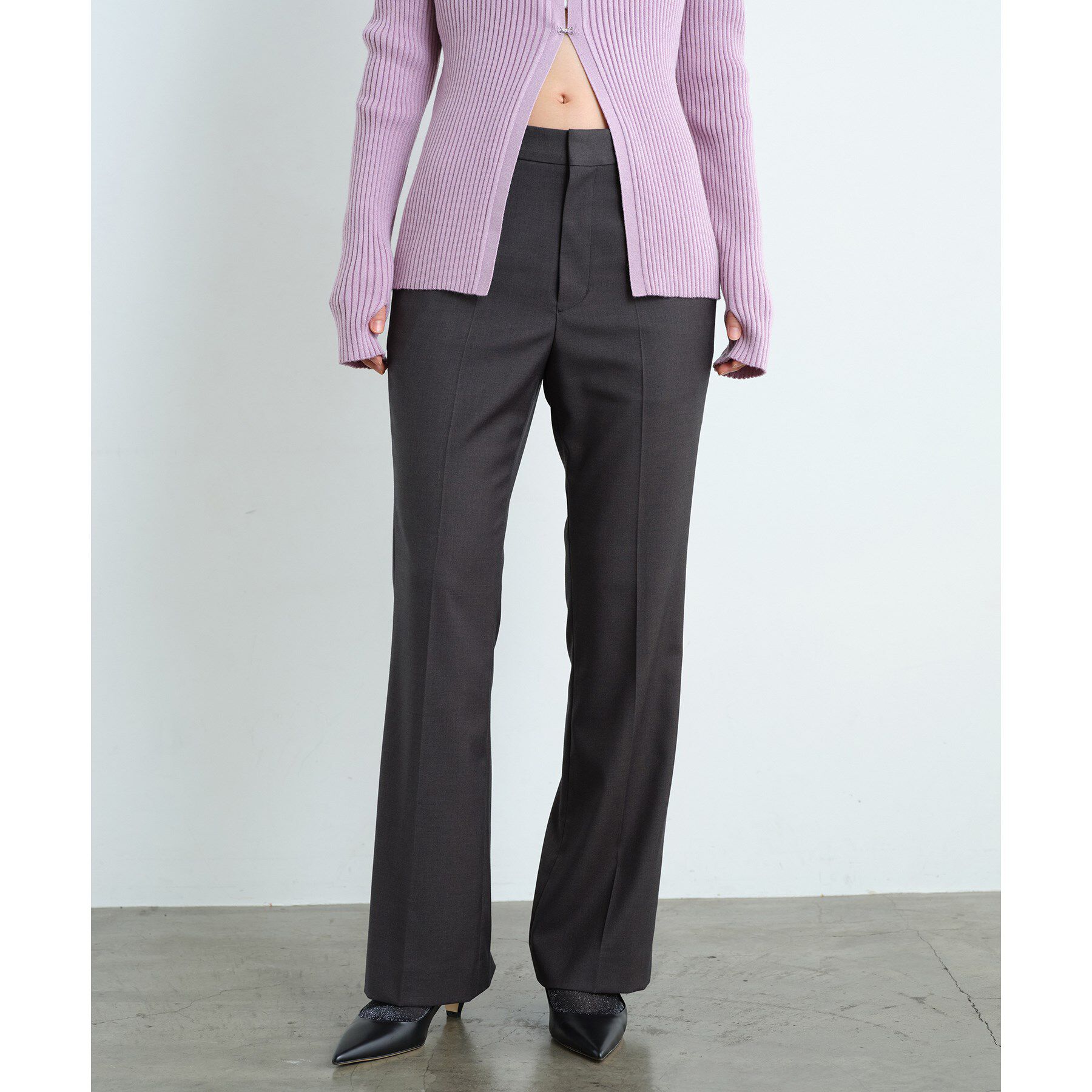 ファッションメンズのイチオシ|【コードエー/CODE A】 gabardine semi flare pants