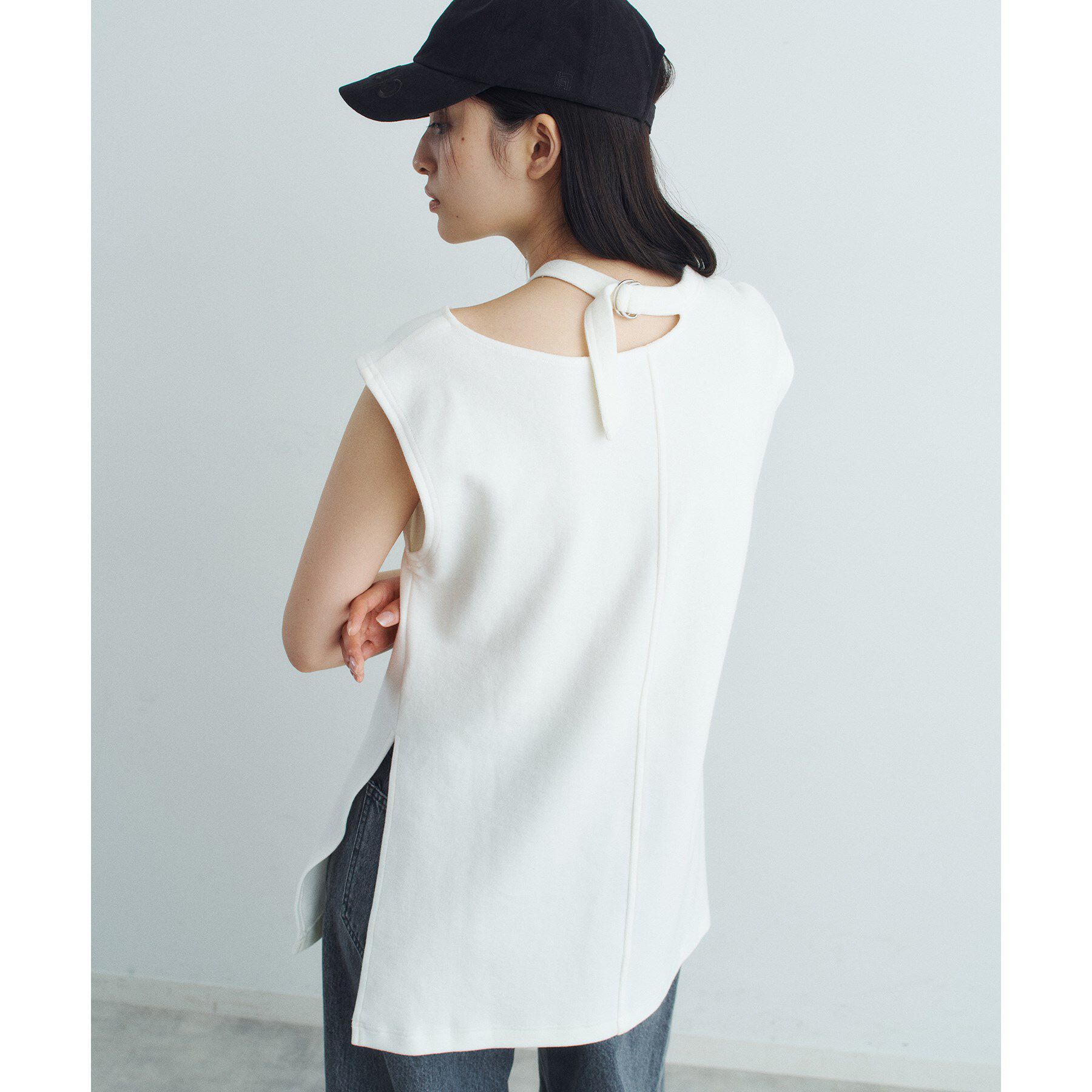 メンズファッションなら|【コードエー/CODE A】 pile cutout tee