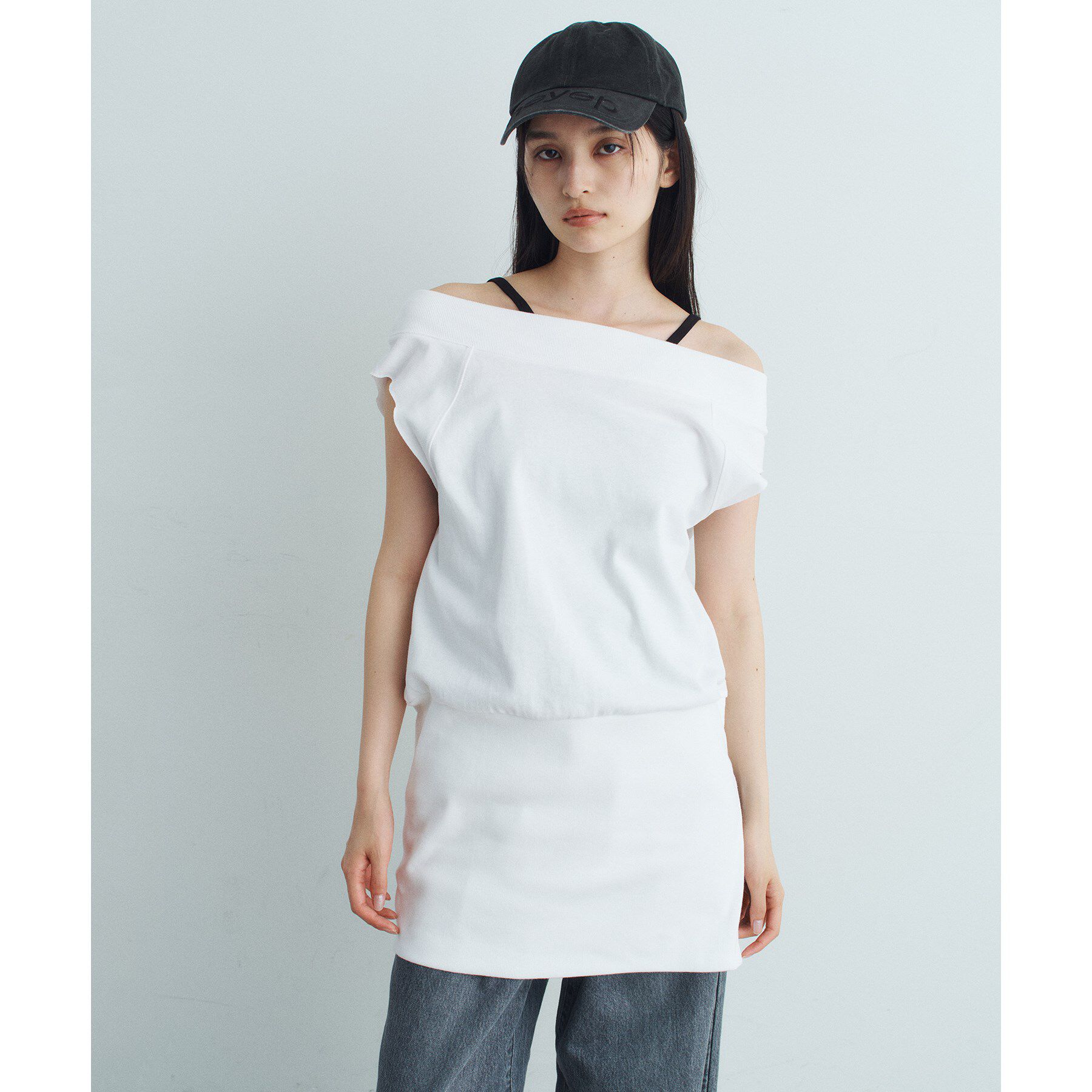 ファッションメンズのイチオシ|【コードエー/CODE A】 off−shoulder sleeveless tops