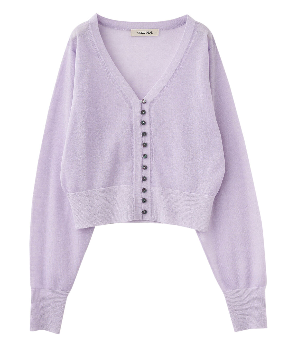 ショート丈ベロアカーディガン（COCO DEAL）｜ルミネのファッション