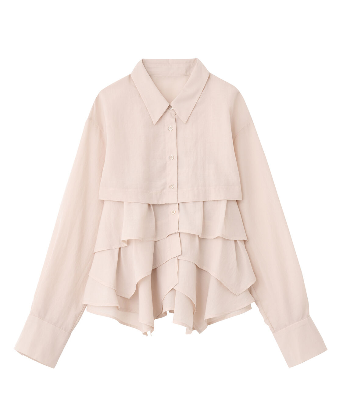 パールモチーフペプラムシャツ（COCO DEAL）｜ルミネのファッション