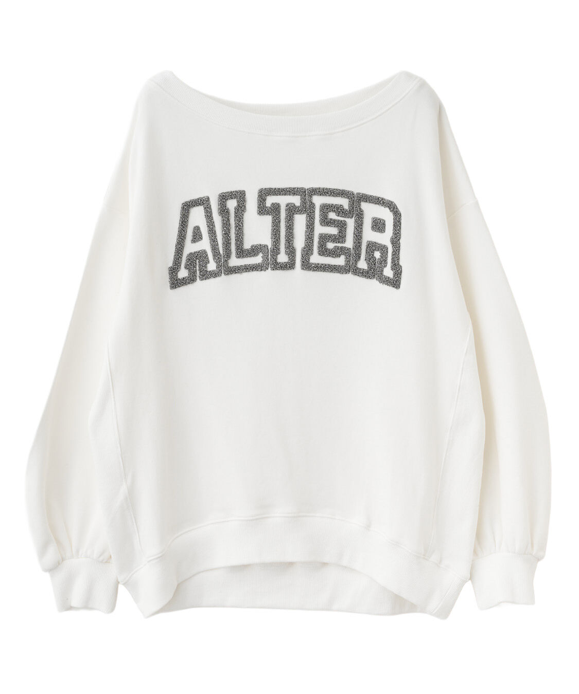 モテ系メンズファッション|【ココ ディール/COCO DEAL】 さがらグリッター刺繍ロゴスウェット