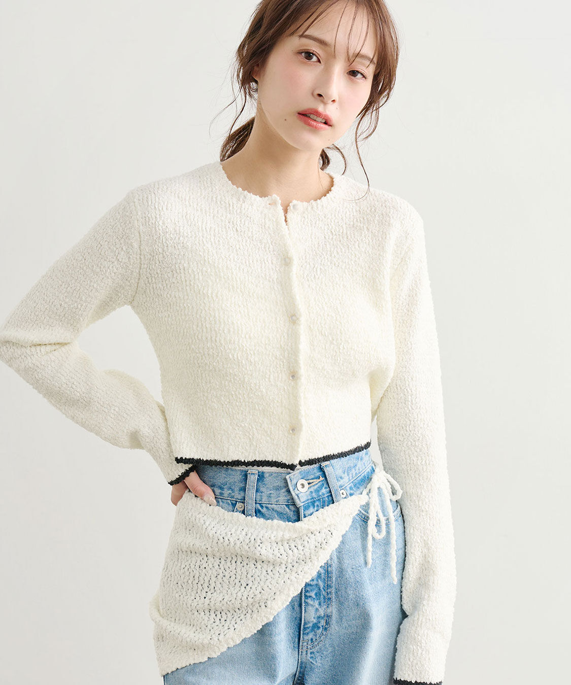 パールロゴラメニット（COCO DEAL）｜ルミネのファッション通販