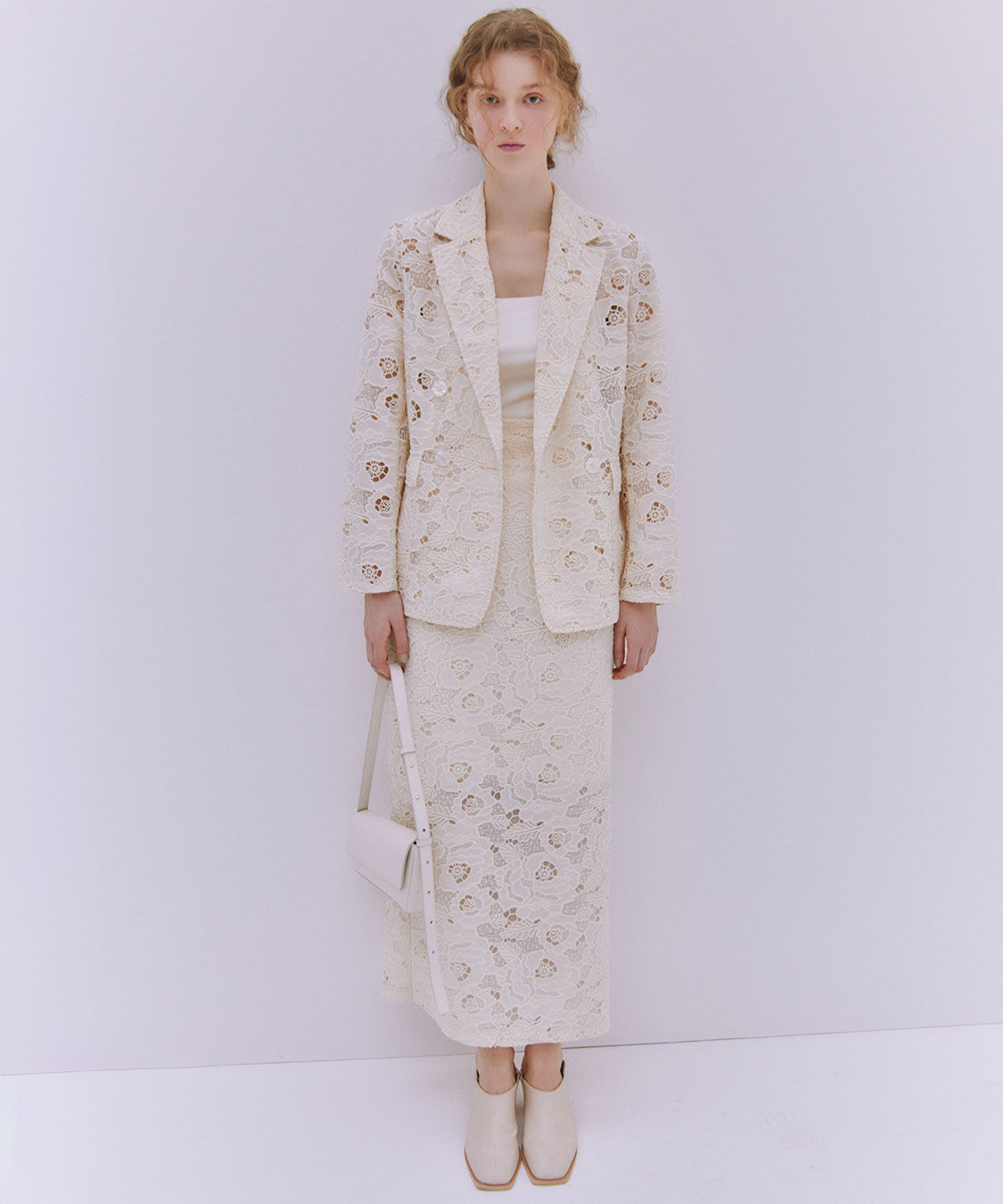 レース切替ティアードサテンスカート（COCO DEAL）｜ルミネの