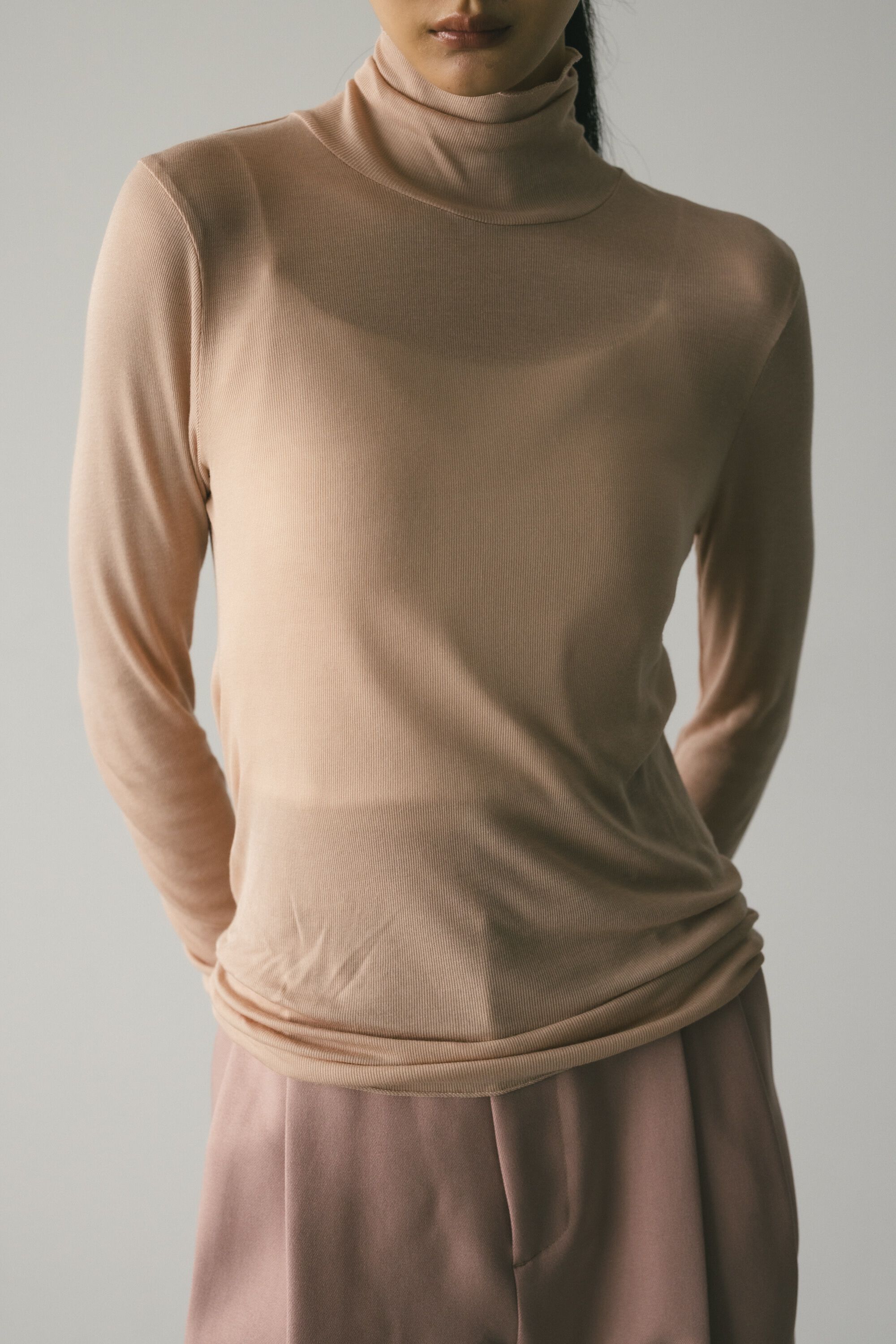 モテ系ファッションメンズ|【スタイルミキサー/STYLEMIXER】 ソフトスキンハイネックトップ