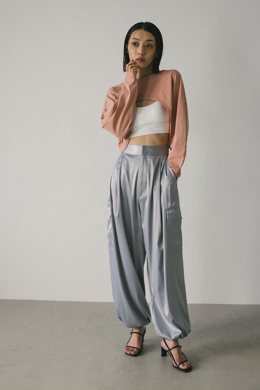 メンズファッションの一押し|【スタイルミキサー/STYLEMIXER】 2WAYオープンショートT