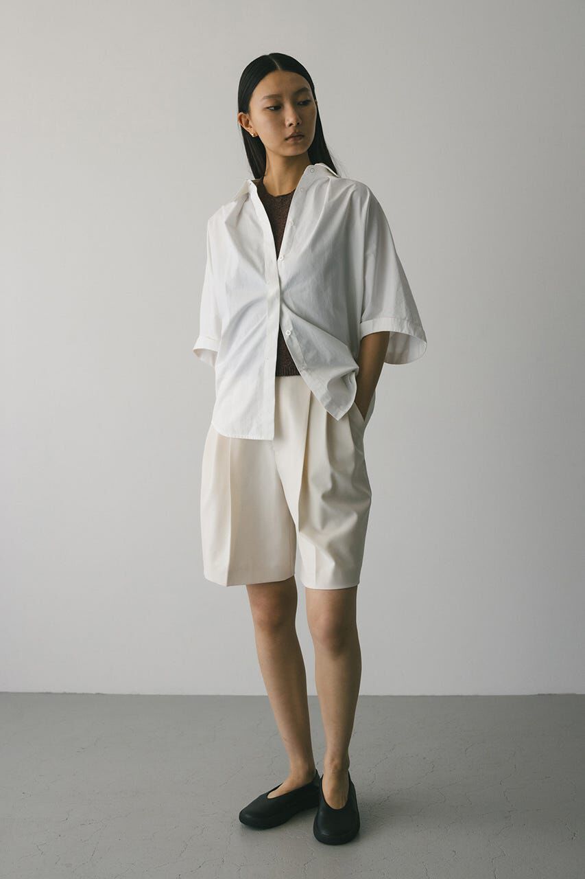 【スタイルミキサー/STYLEMIXER】 3タックハーフパンツ