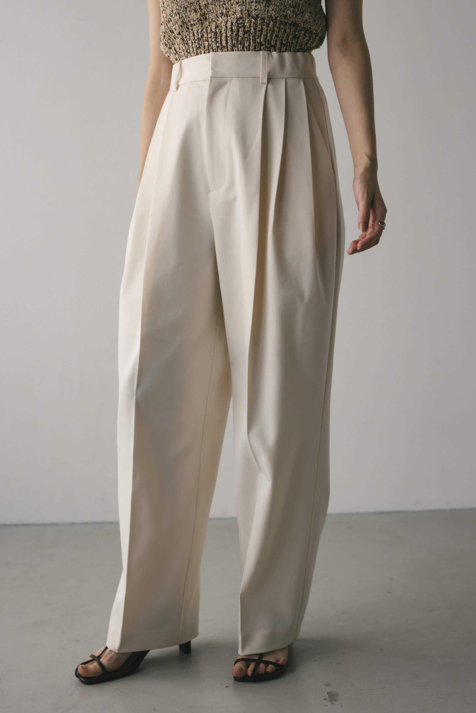 人気メンズファッション|【スタイルミキサー/STYLEMIXER】 3タックスラックスロング