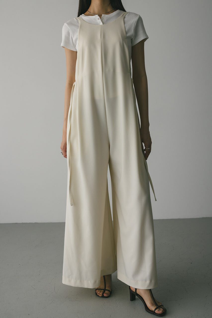 【スタイルミキサー/STYLEMIXER】 アメスリワイドロンパース