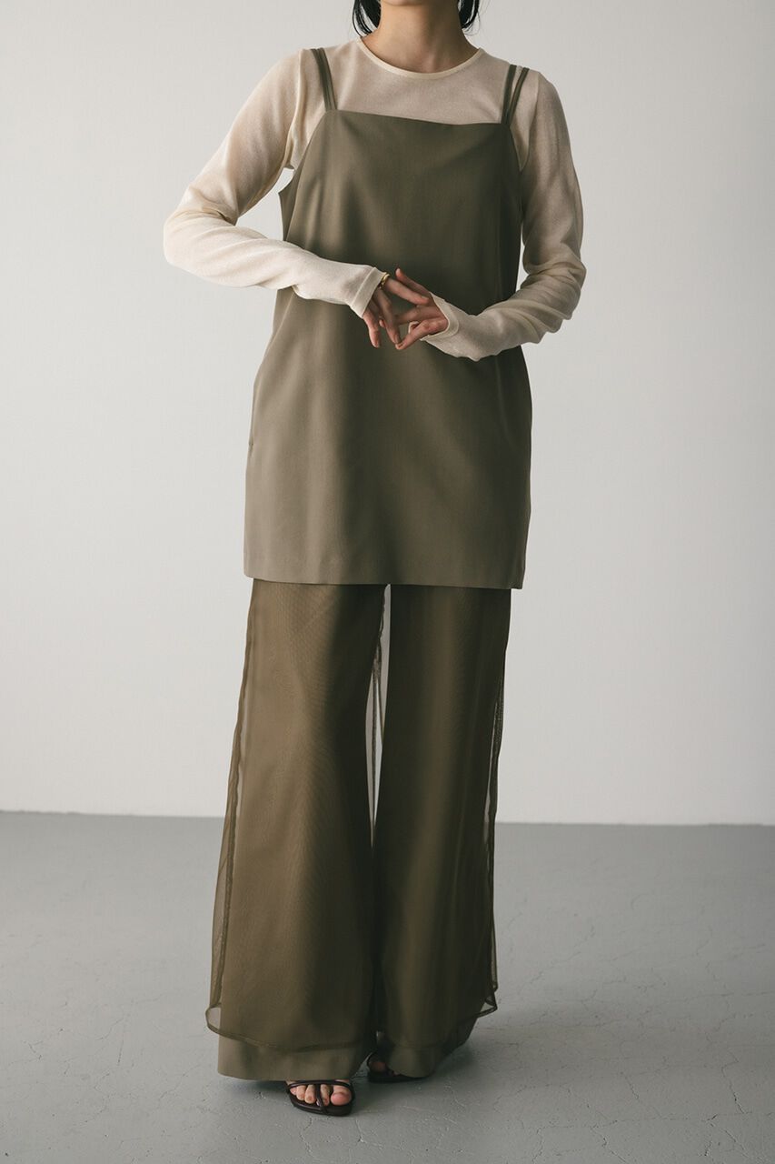 【スタイルミキサー/STYLEMIXER】 シアーレイヤーオールインワン