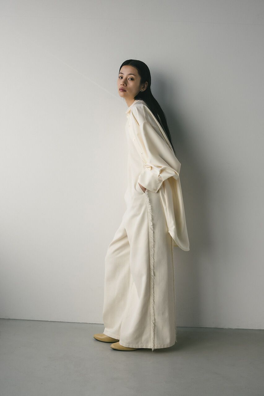 【スタイルミキサー/STYLEMIXER】 フリンジサロペット