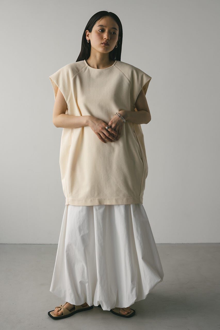 【スタイルミキサー/STYLEMIXER】 ショルダーパットミニワンピース