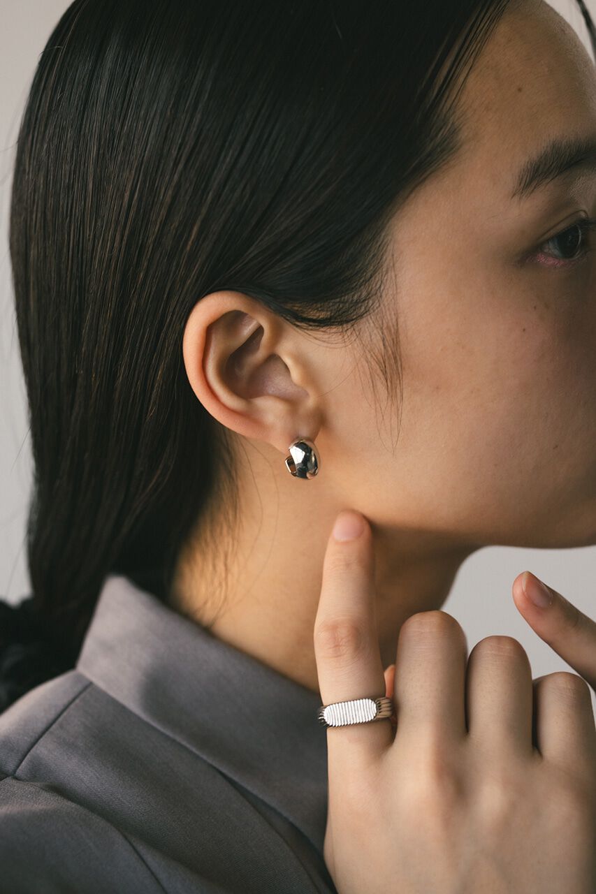 【スタイルミキサー/STYLEMIXER】 プランプフープピアス