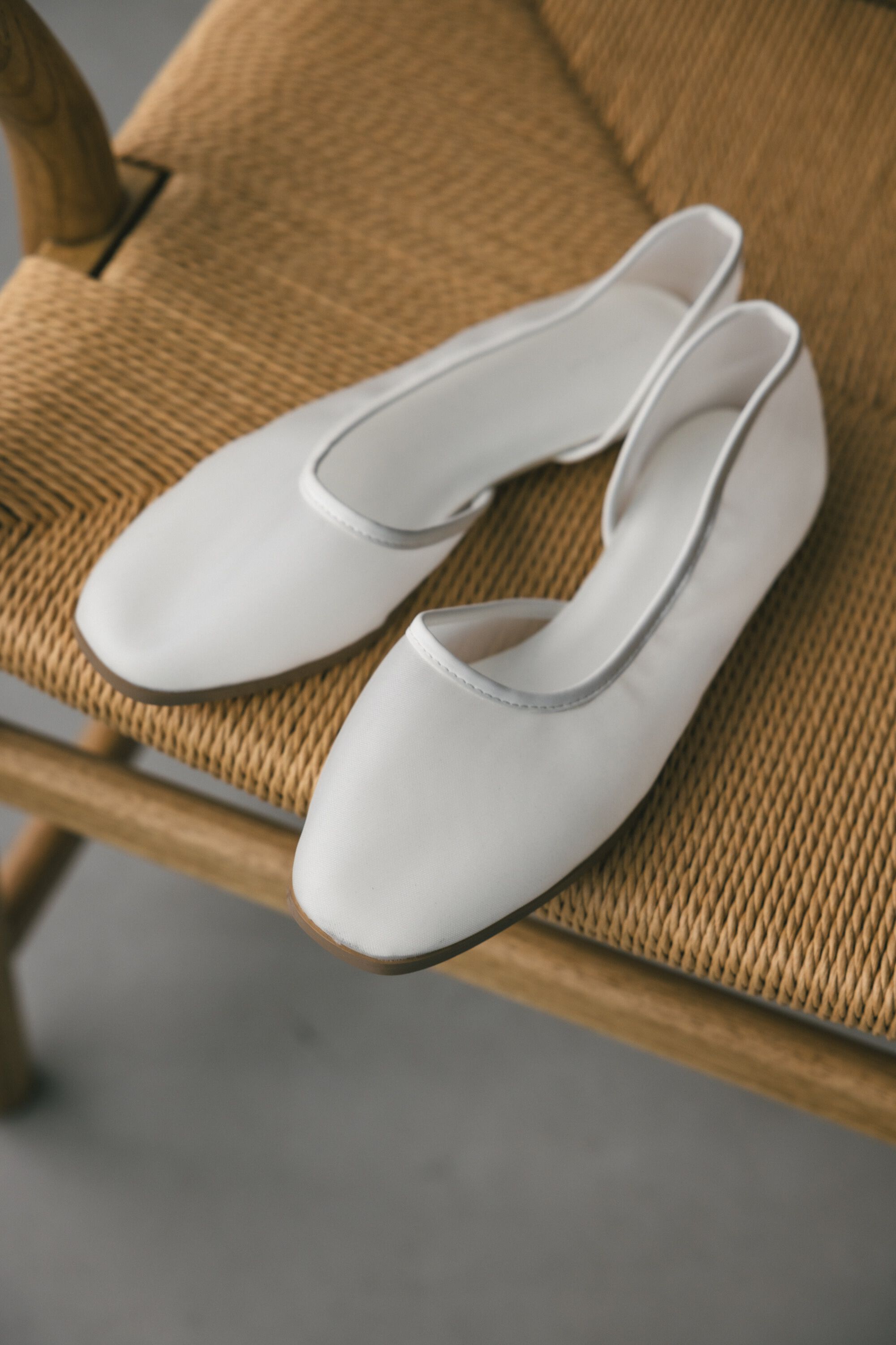 【スタイルミキサー/STYLEMIXER】 メッシュフラットシューズ