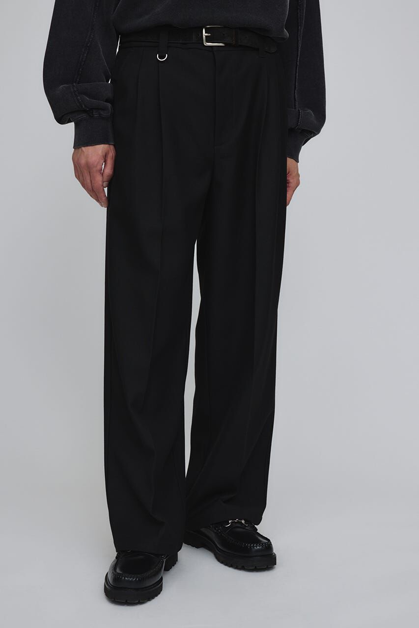 モテ系ファッションメンズ|【スタイルミキサー/STYLEMIXER】 タックイージートラウザー