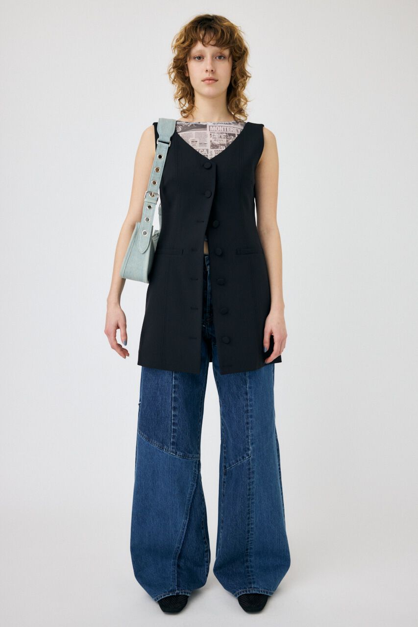 【マウジー/MOUSSY】 VEST MINI ドレス