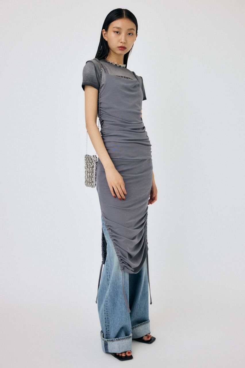 【マウジー/MOUSSY】 DRAPE CAMI ドレス