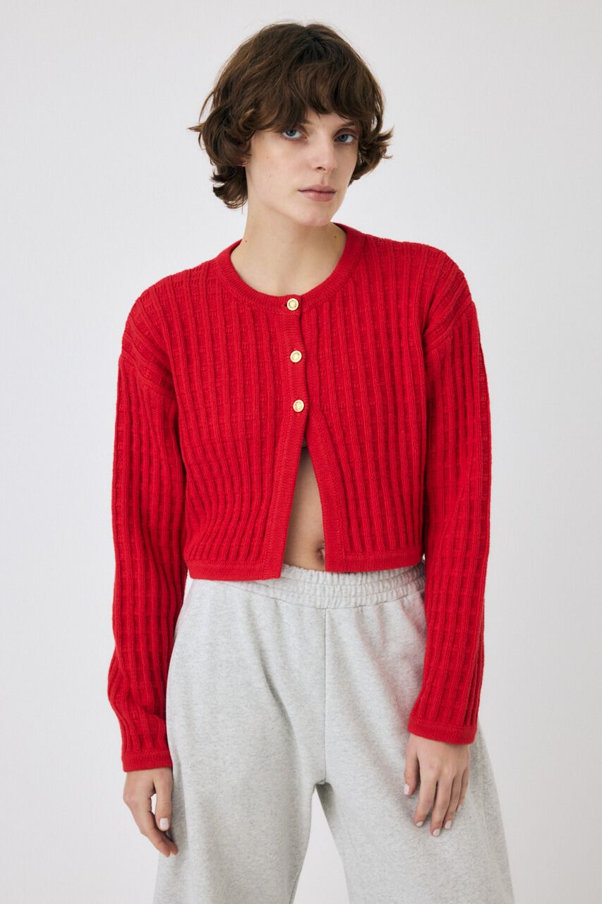 モテ系メンズファッション|【マウジー/MOUSSY】 BI COLOR ニットカーディガン