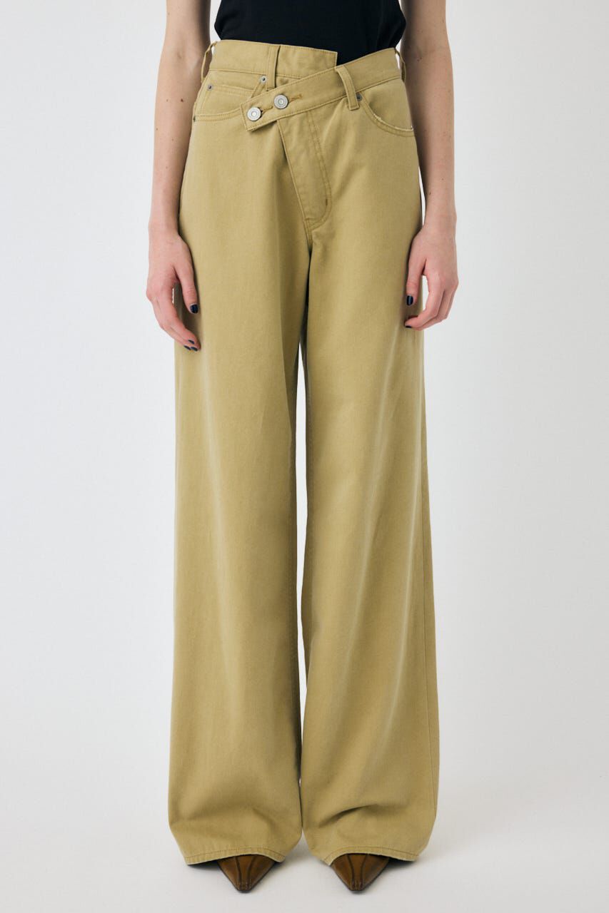 モテ系メンズファッション|【マウジー/MOUSSY】 CROSS CHINO WIDE STRAIGHT