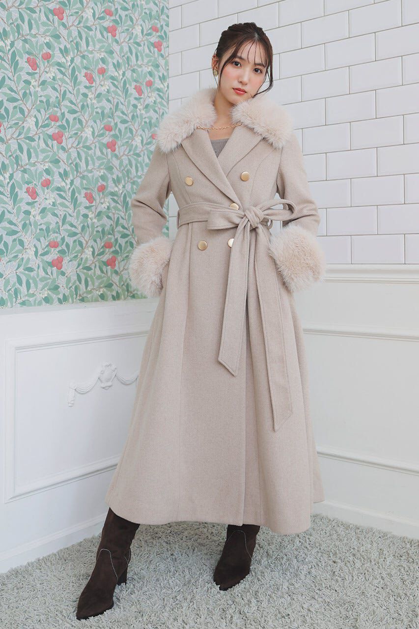 モテ系ファッションメンズ|【リエンダ/rienda】 2WAYラグジュアリーレディーコート