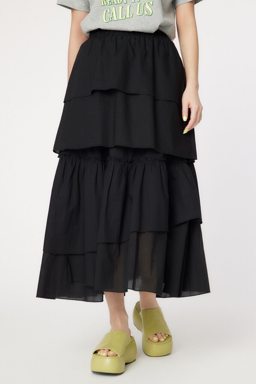 【ロデオクラウンズ/RODEO CROWNS】 マルチウェイティアードスカート