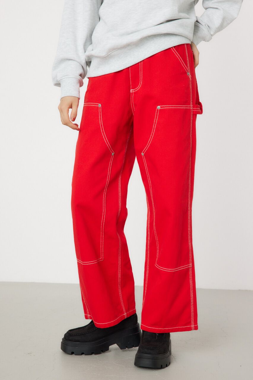 【ロデオクラウンズ/RODEO CROWNS】 DOUBLE KNEE ペインターパンツ