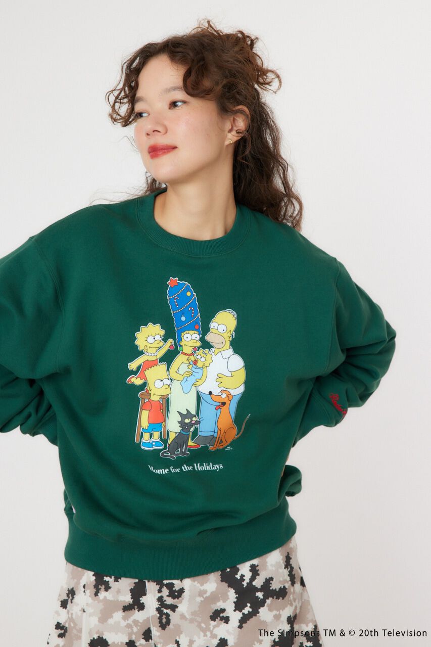 メンズファッションの一押し|【ロデオクラウンズ/RODEO CROWNS】 (THE SIMPSONS)Xmasスウェットトップス