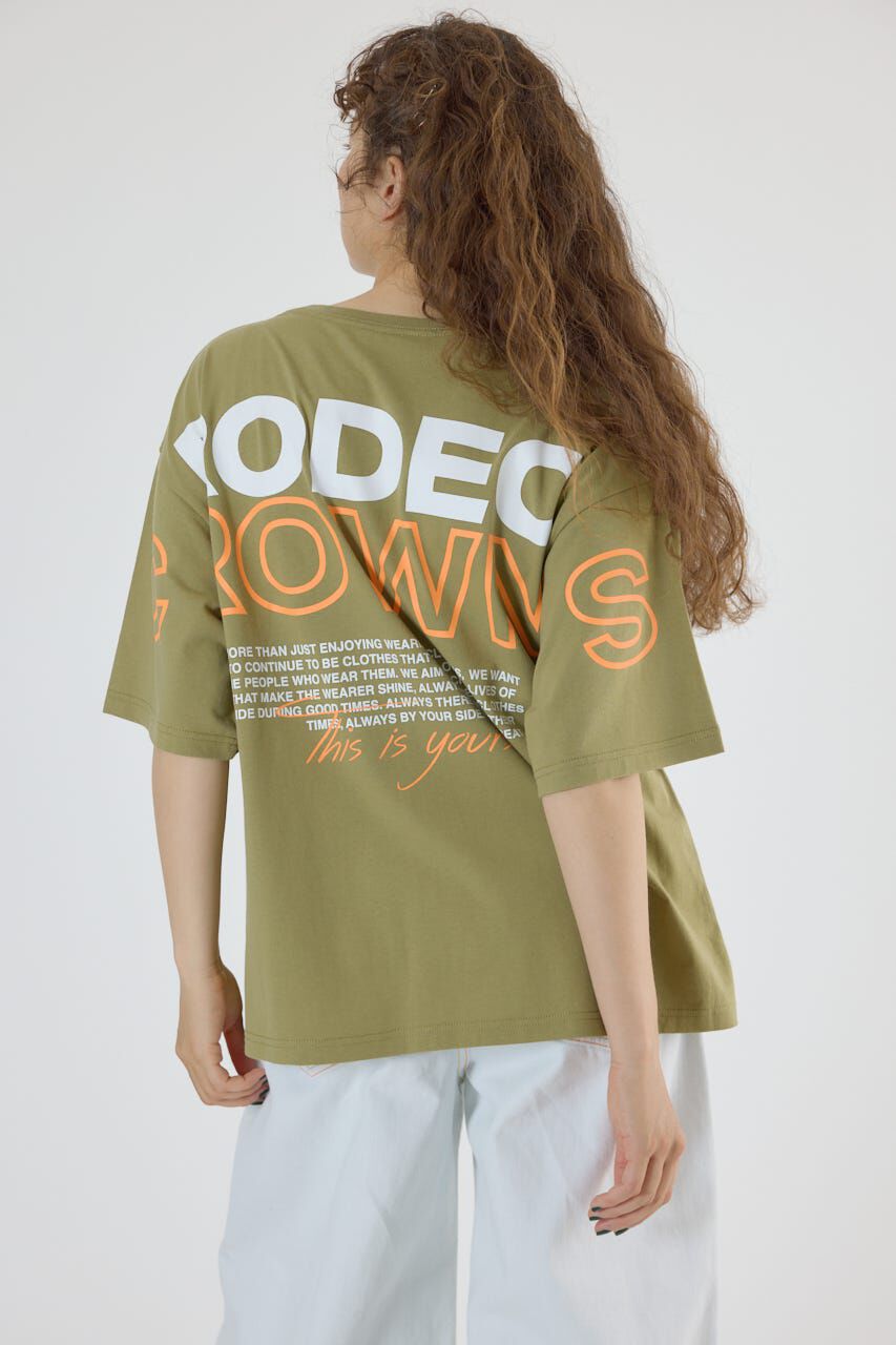 メンズファッションの一押し|【ロデオクラウンズ/RODEO CROWNS】 PALETTEロゴTシャツ