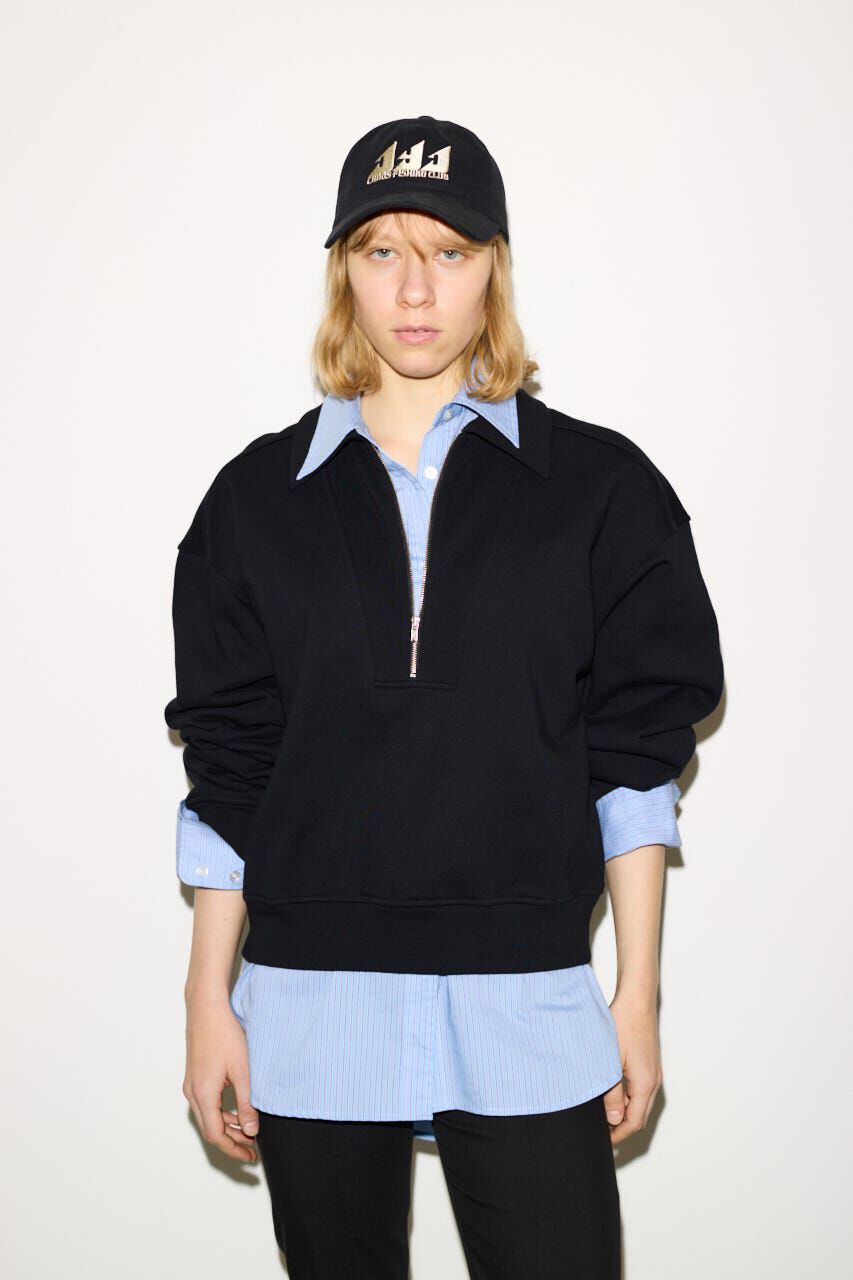 メンズファッションオススメ|【スライ/SLY】 ZIP COLLAR SW トップス