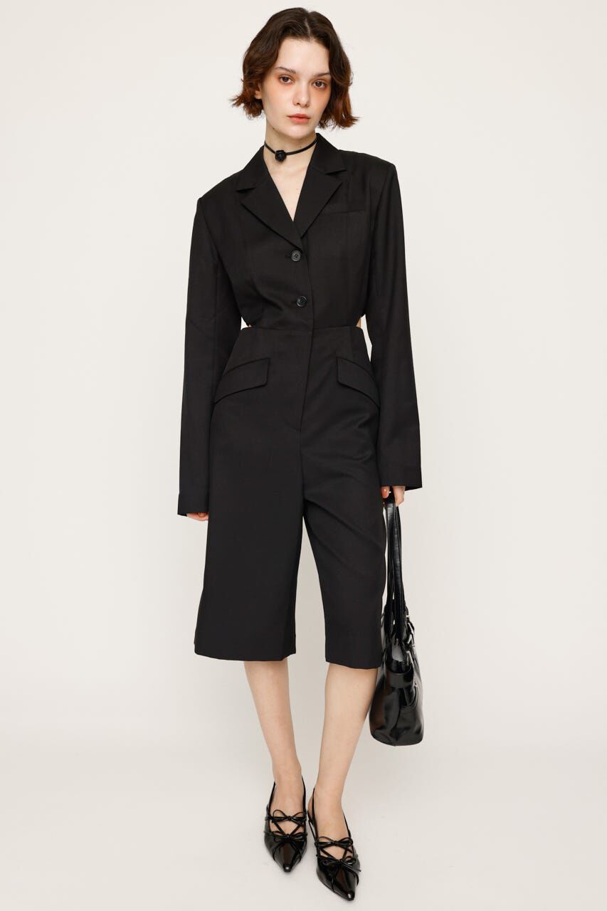 【スライ/SLY】 CUT OUT TAILORED ジャンプスーツ