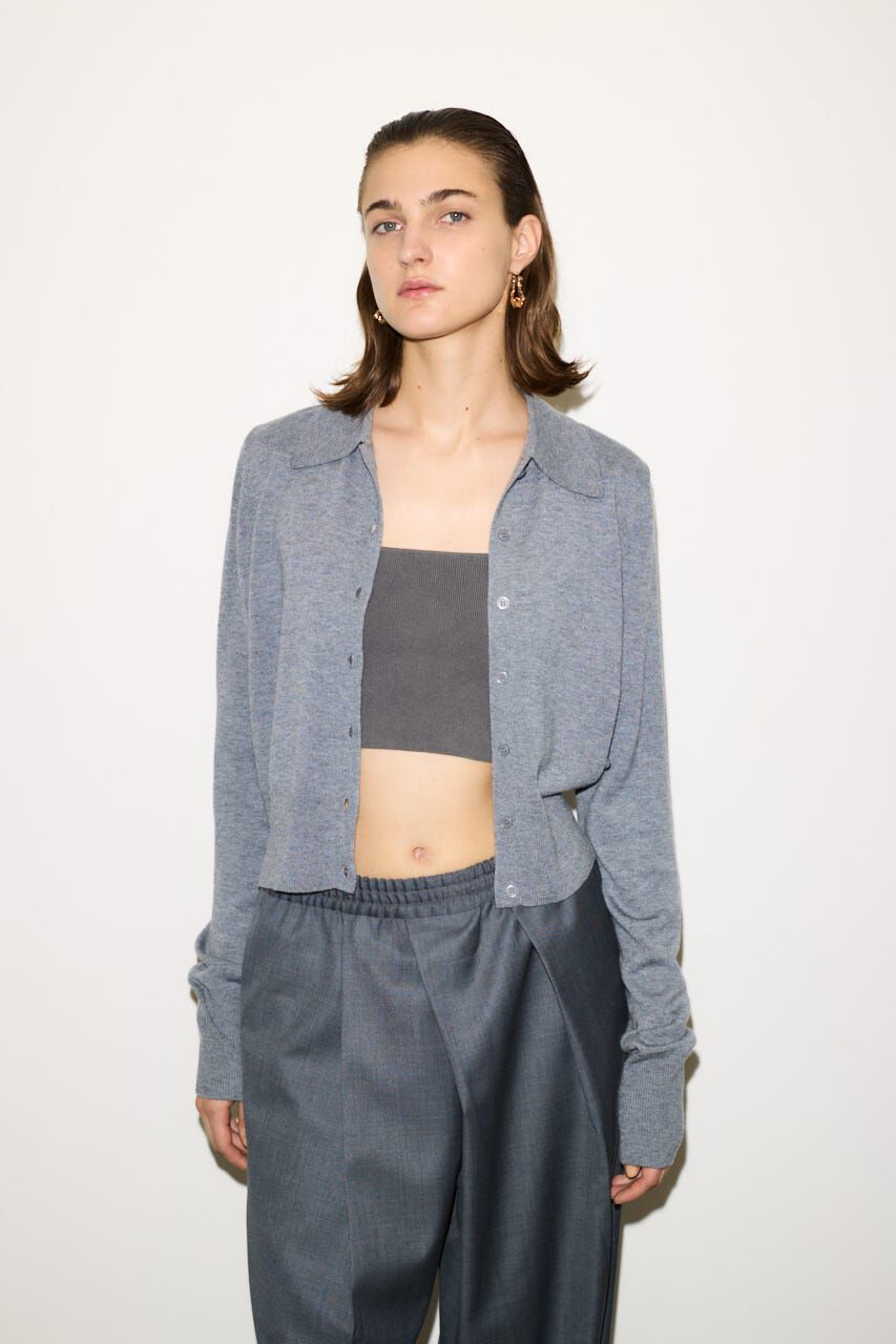 ファッションメンズなら|【スライ/SLY】 KNIT POLO 2WAY HG カーディガン