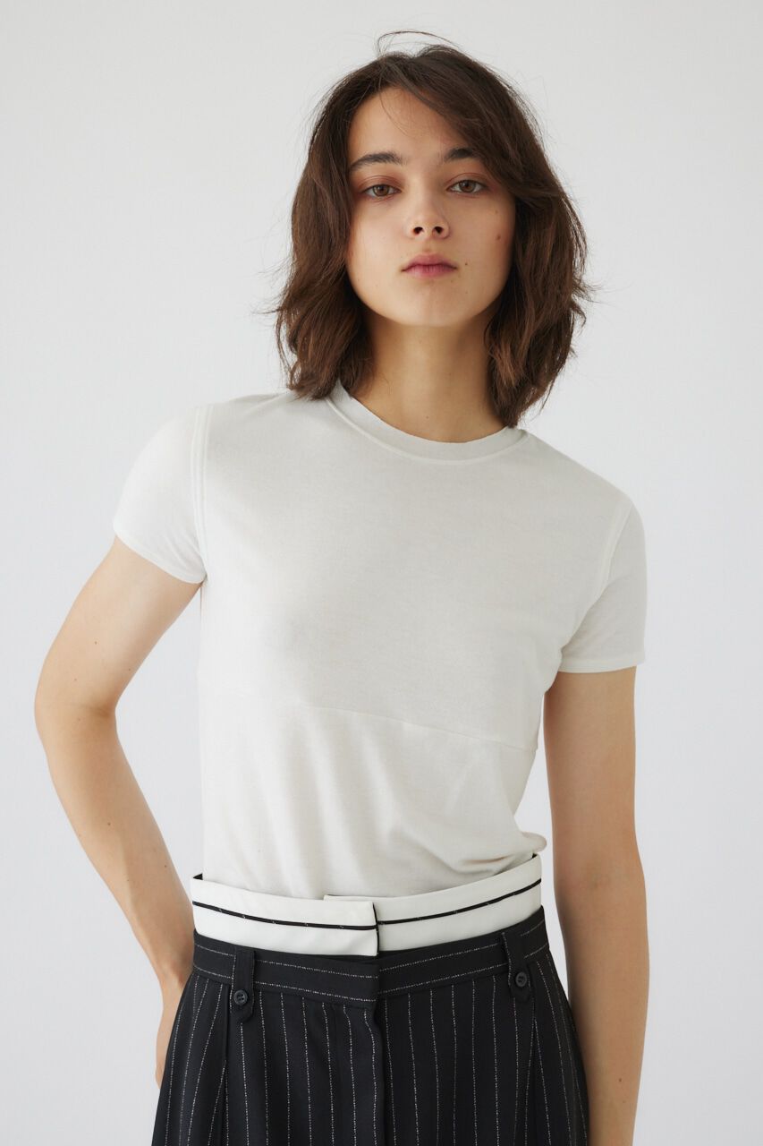 モテ系ファッションメンズ|【リムアーク/RIM.ARK】 Color changing stitch T/SH