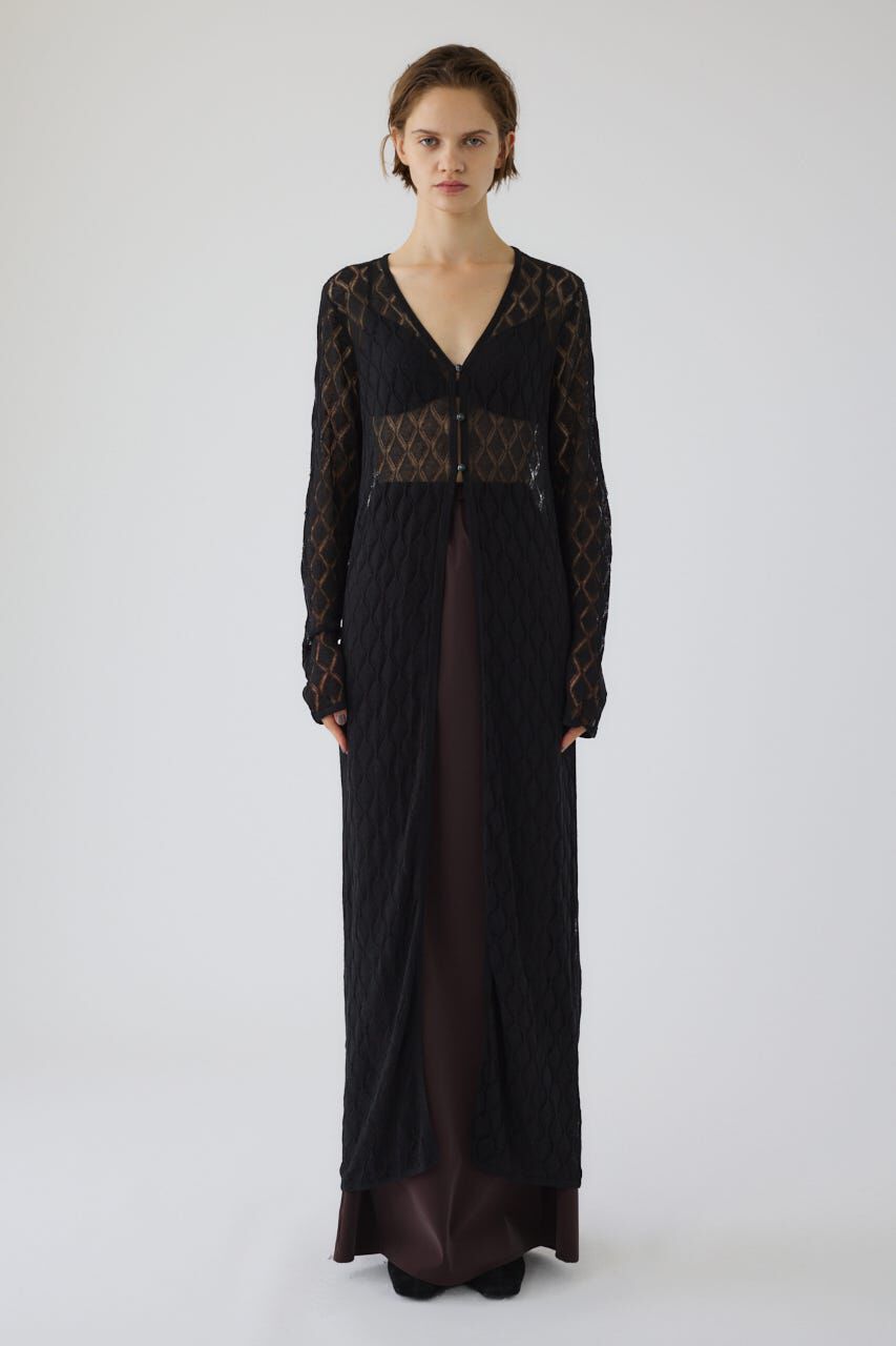 モテ系メンズファッション|【リムアーク/RIM.ARK】 Lace knit gown