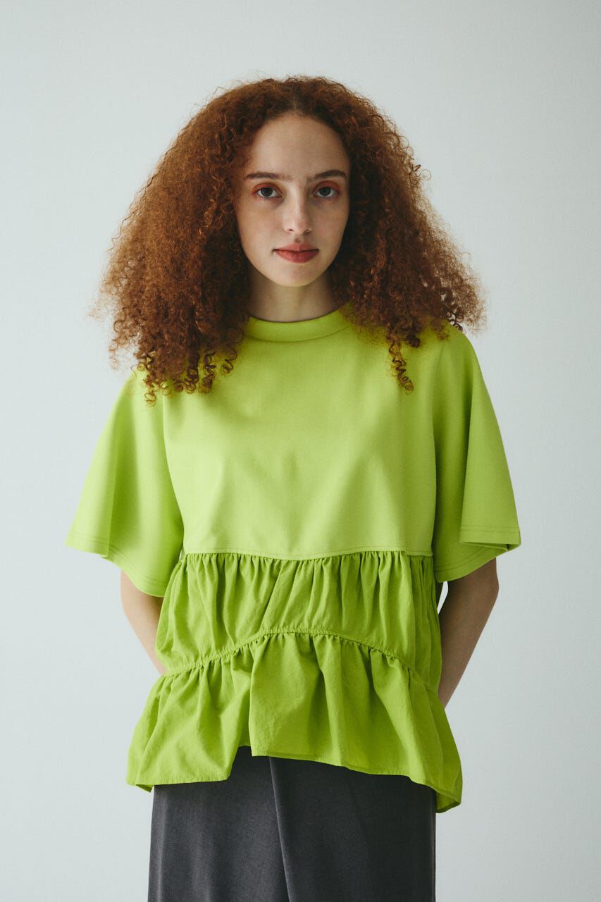 モテ系ファッションメンズ|【ヘリンドットサイ/HeRIN.CYE】 Frill A-line cut tops