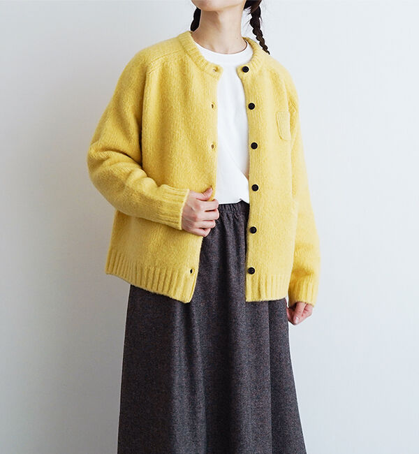 【タンデイ　カール/tandey caal】 休日のスモールポケットカーディガン