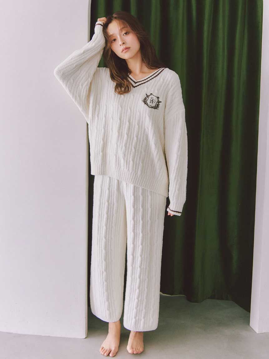 人気ファッションメンズ|【スナイデルホーム/SNIDEL HOME】 ケーブルニットセットアップ