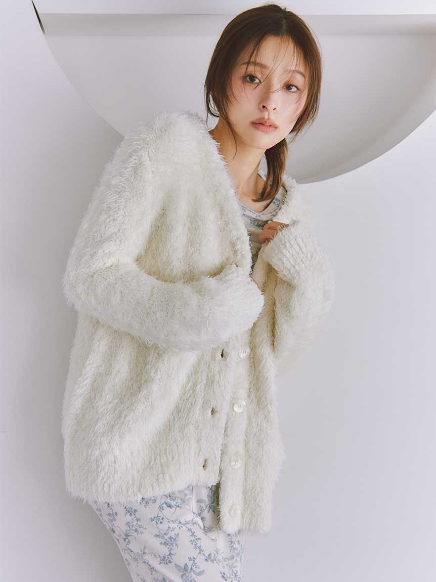 メンズファッションオススメ|【スナイデルホーム/SNIDEL HOME】 シャギーカーディガン