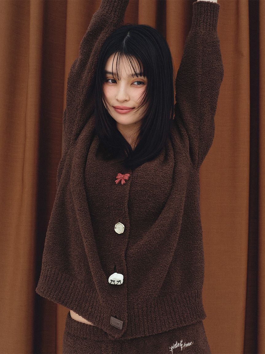 メランジロゴ刺繍ロングパンツ（gelato pique）｜ルミネのファッション