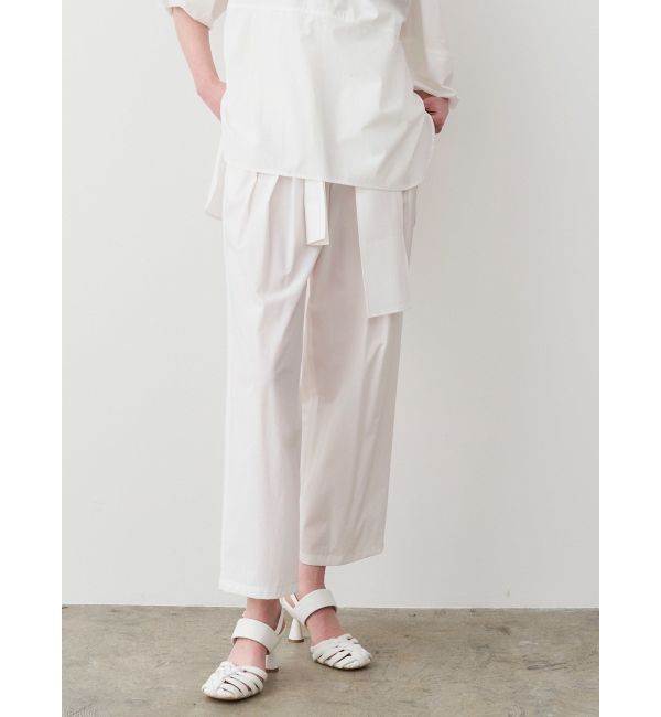 ファッションメンズなら|【エレンディーク/ELENDEEK】 WAIST RIBBON TUCK PT