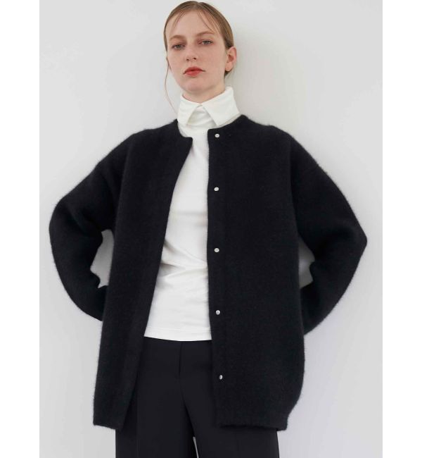 ファッションメンズのイチオシ|【エレンディーク/ELENDEEK】 BASIC CN RACCOON MIX W CARDIGAN