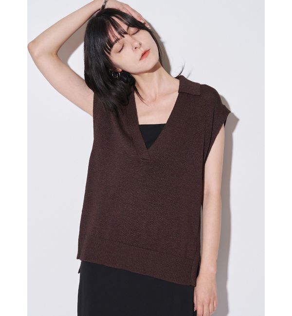 【エレンディーク/ELENDEEK】 SKIPPER KNIT VEST