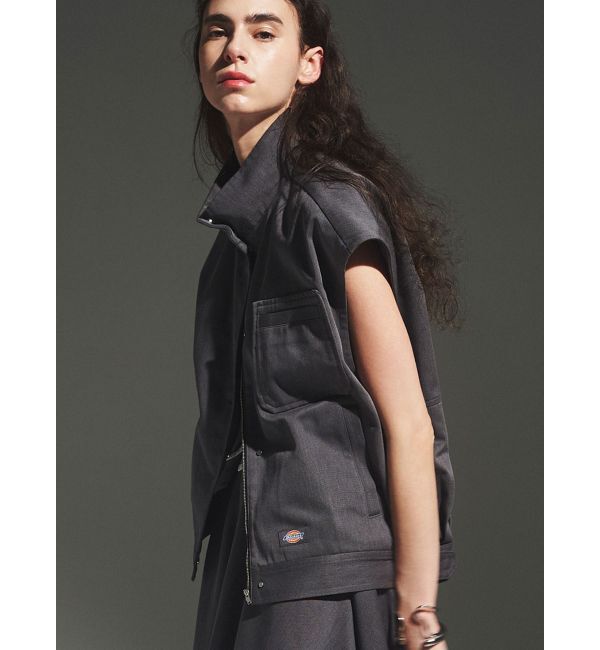 アイルミネで買える「【エレンディーク/ELENDEEK】 【Dickies×ELENDEEK】STAND ZIP VEST」の画像です。価格は22,000円になります。