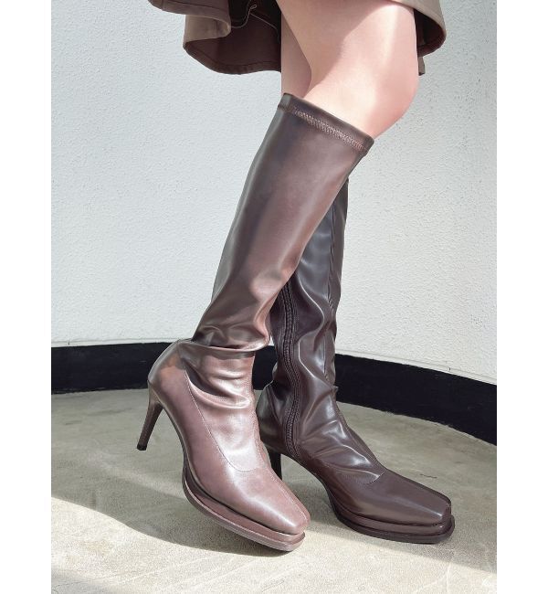 【リゼクシー/RESEXXY】 ストレッチロングブーツ