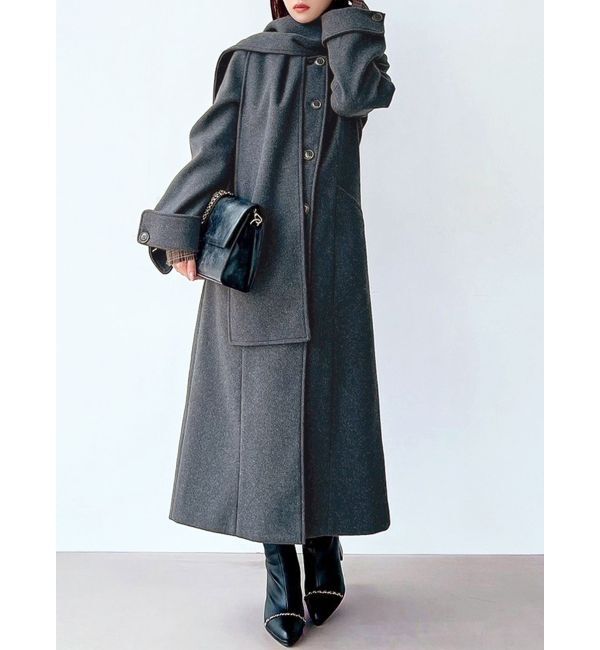 メンズファッションの一押し|【リゼクシー/RESEXXY】 ウィンタースカーフコート