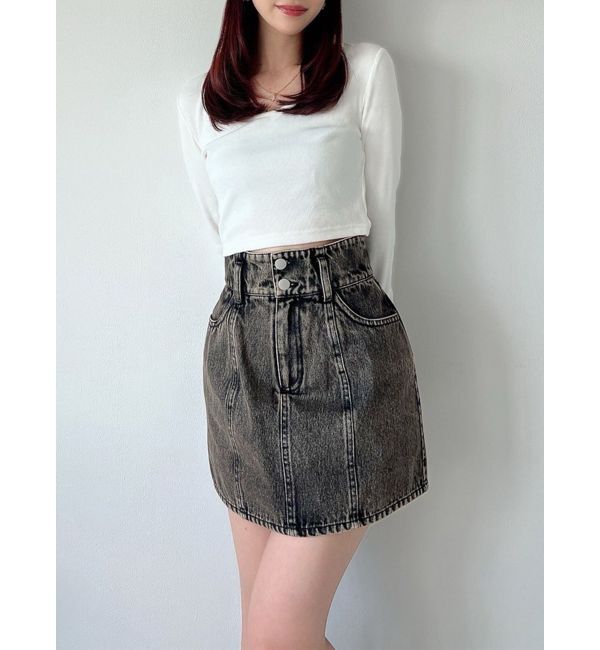【リゼクシー/RESEXXY】 ハイウエストミニスカート【セットアップ着用可能】