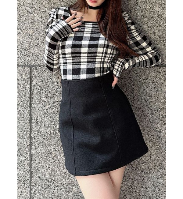 【リゼクシー/RESEXXY】 台形ミニスカート