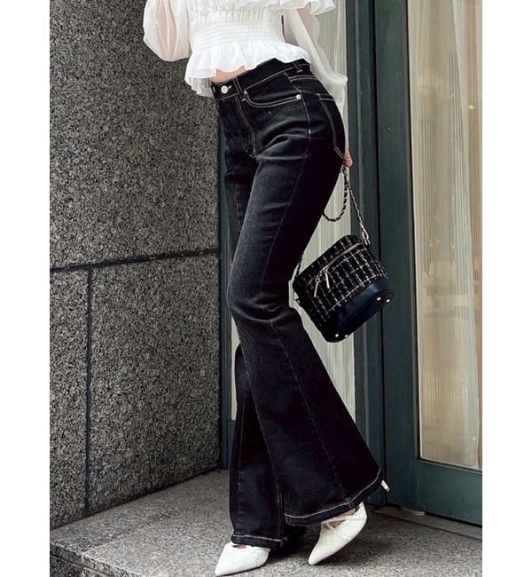 ファッションメンズなら|【リゼクシー/RESEXXY】 スタイルメイクフレアデニムパンツ