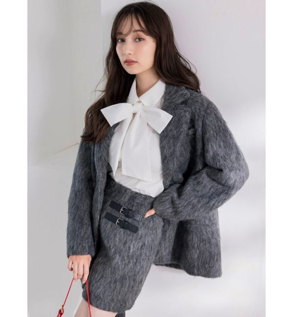 メンズファッションオススメ|【ダズリン/dazzlin】 【WEB限定カラーあり】ヘアリーミドルジャケット