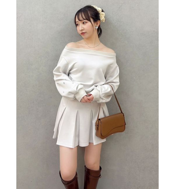 モテ系ファッションメンズ|【ダズリン/dazzlin】 【20周年記念復刻!/セットアップ対応】ビジュースリーブカットプルオーバー