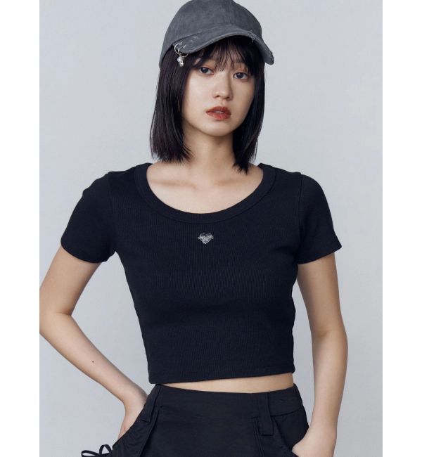 【エモダ/EMODA】 スプレープリントコンパクトTシャツ